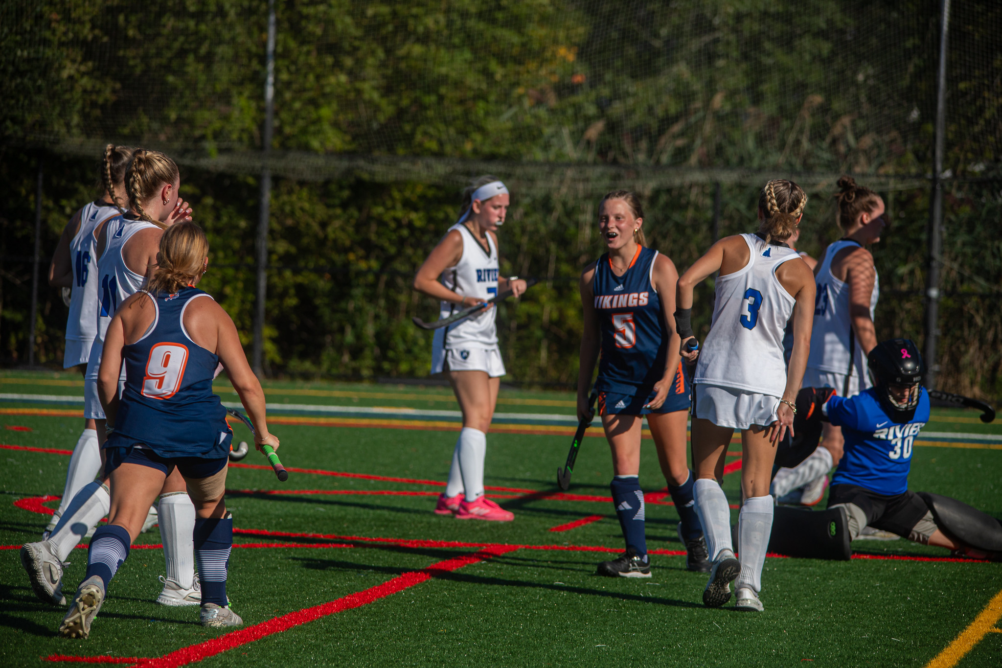 Talbot's Hat Trick Powers Field Hockey Past Gordon, 3-1