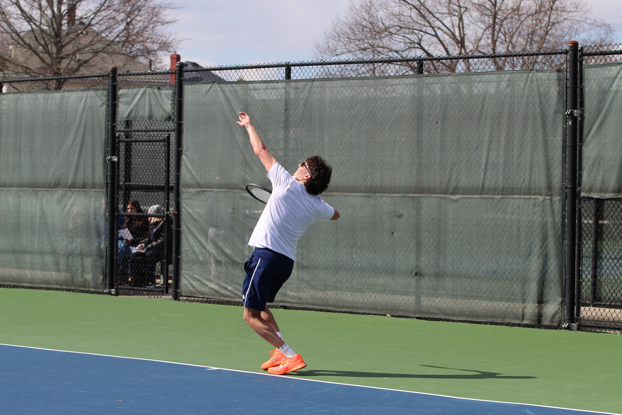 Men's Tennis Falls in Season Finale at Rhode Island College, 6-1